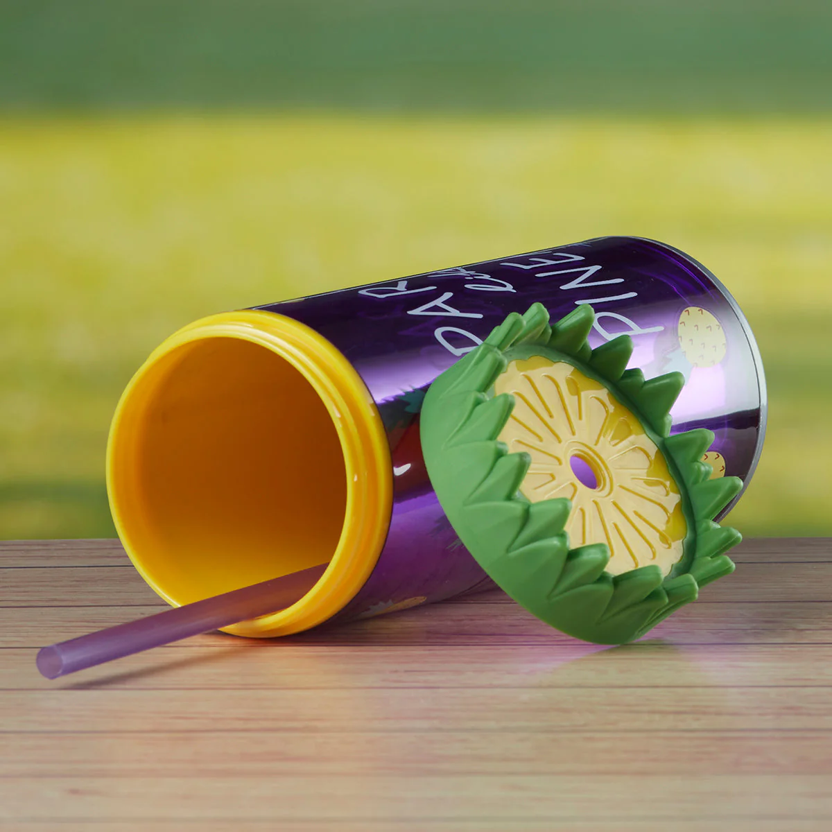 Acrylic Sipper, Cup, Tumbler Frosted with Straw and Lid for Water, Juice, Milk and other Bevrages - 468ml (KT-007-D) - Image 4