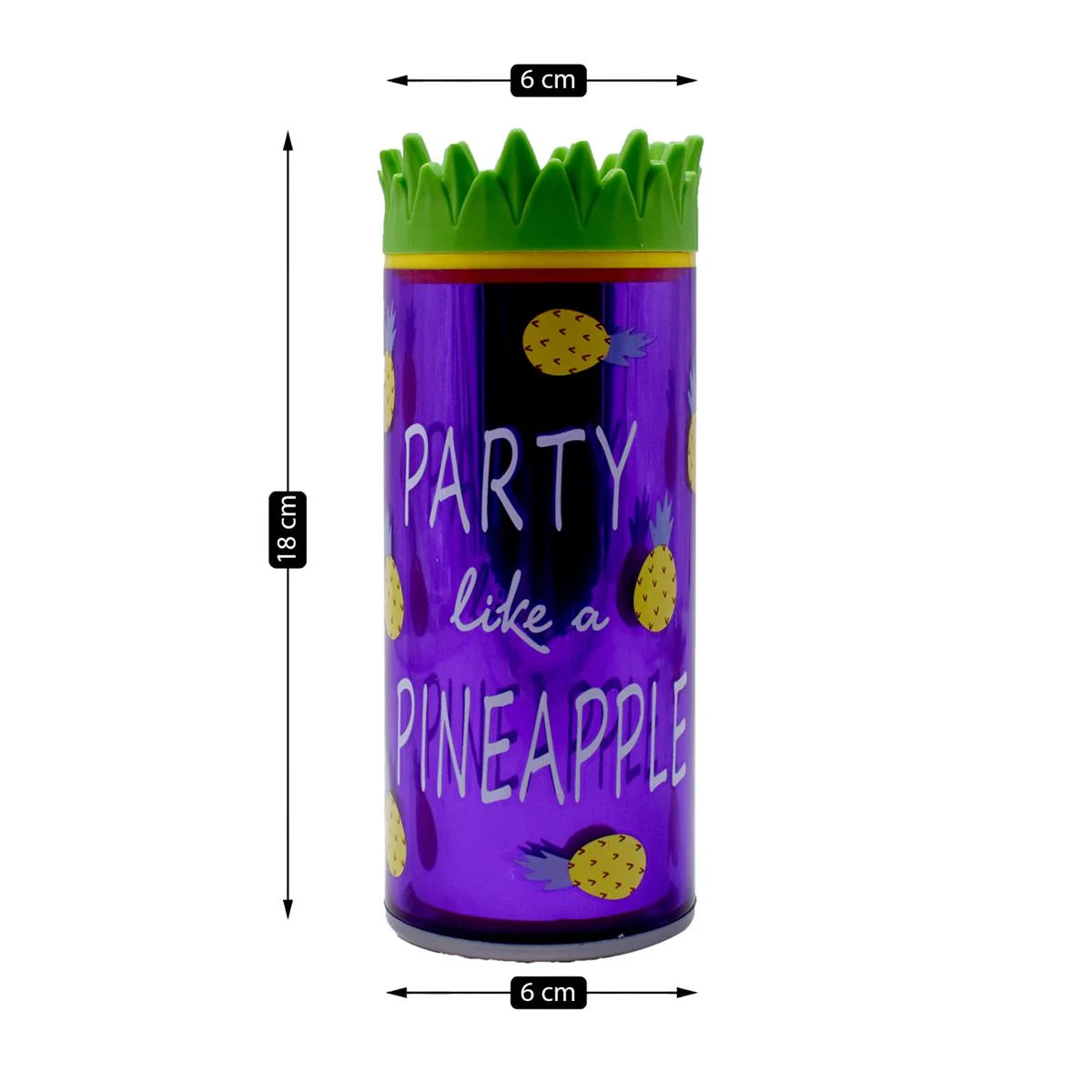 Acrylic Sipper, Cup, Tumbler Frosted with Straw and Lid for Water, Juice, Milk and other Bevrages - 468ml (KT-007-D) - Image 5