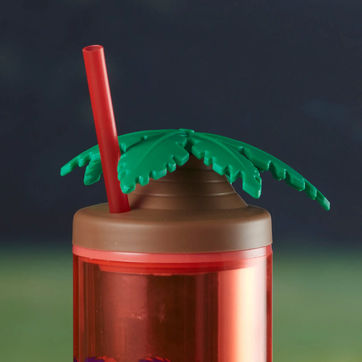 Acrylic Sipper, Cup, Tumbler Frosted with Straw and Lid for Water, Juice, Milk and other Bevrages - 468ml (KT-009-B) - Image 3