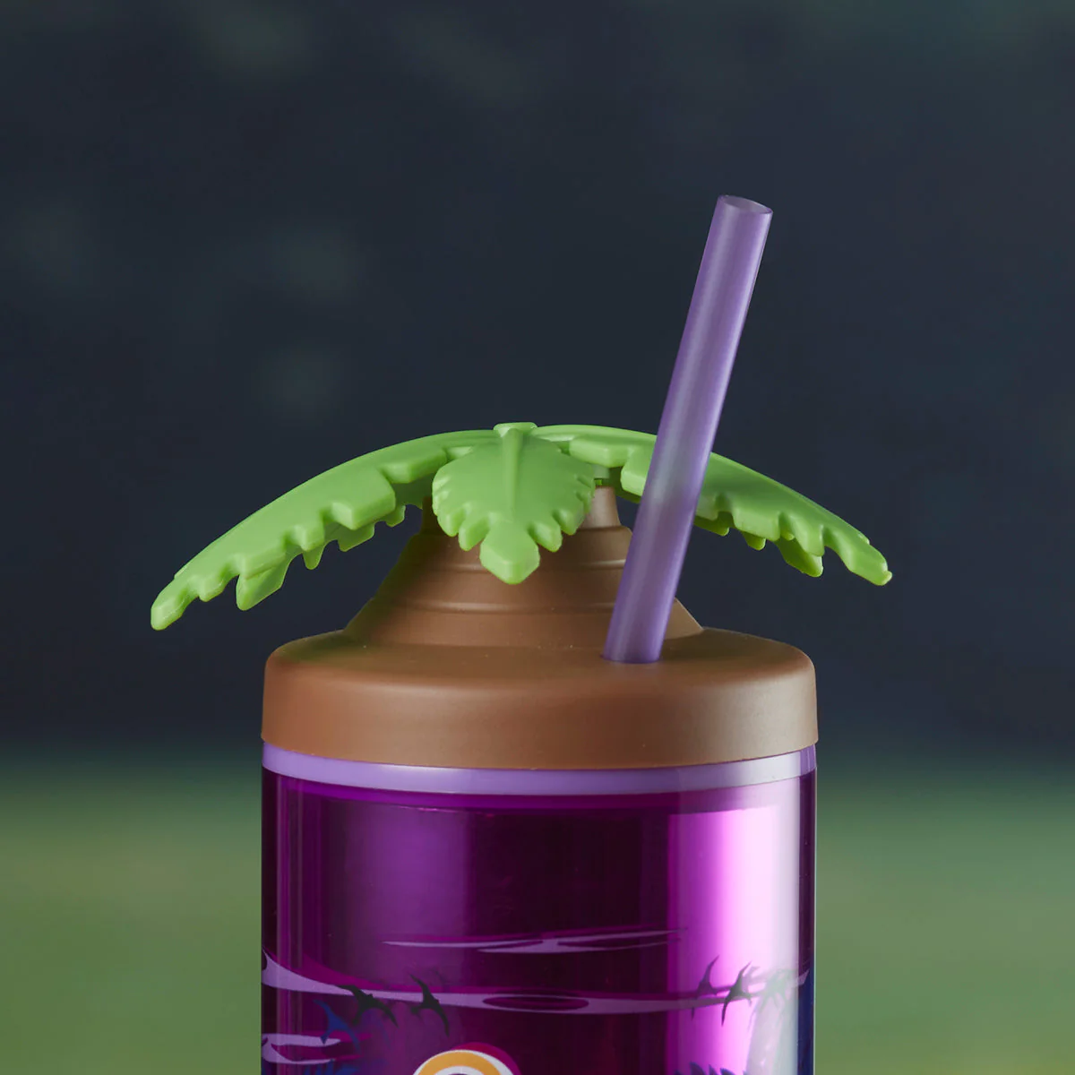 Acrylic Sipper, Cup, Tumbler Frosted with Straw and Lid for Water, Juice, Milk and other Bevrages - 468ml (KT-009-C) - Image 3
