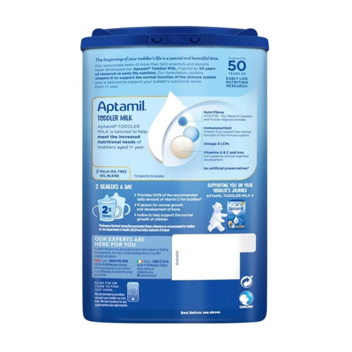 Aptamil 3 Toddler Milk (12m+) 800g (Pack of 1) - Image 3