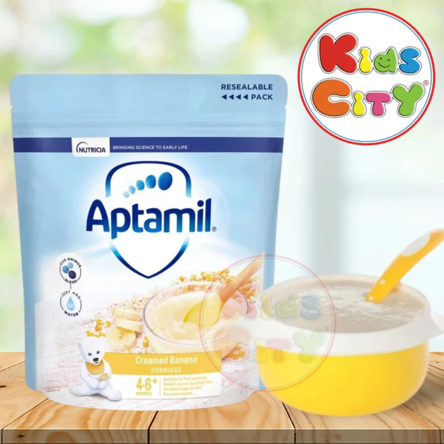 Aptamil Creamed Banana Porridge (4-6m+) 125g (Pack of 1)