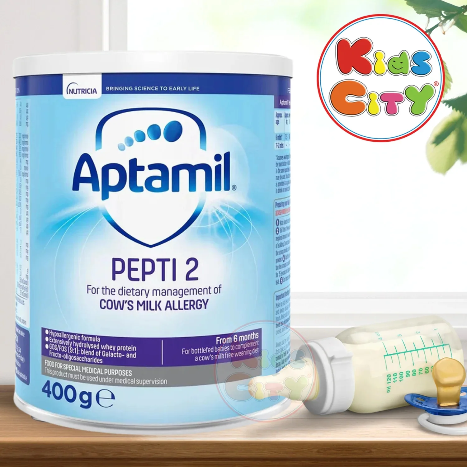 Aptamil Pepti 2 Milk Formula (6m+) 400g (Pack of 1)