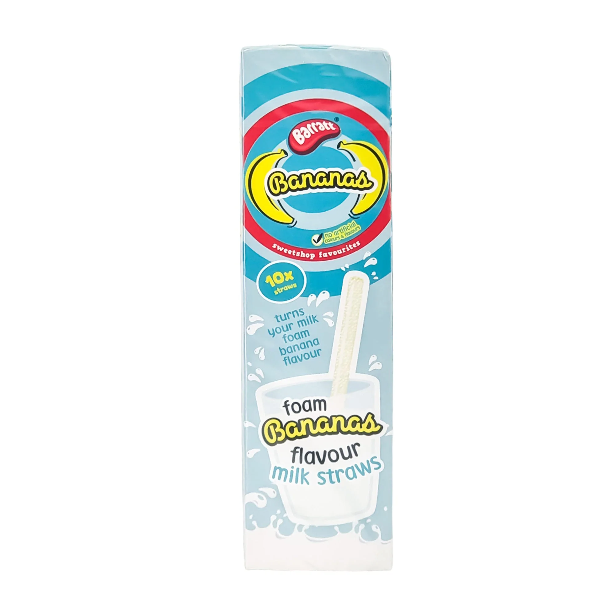 Barratt Foam Bananas Flavour Milk Straws - Image 3