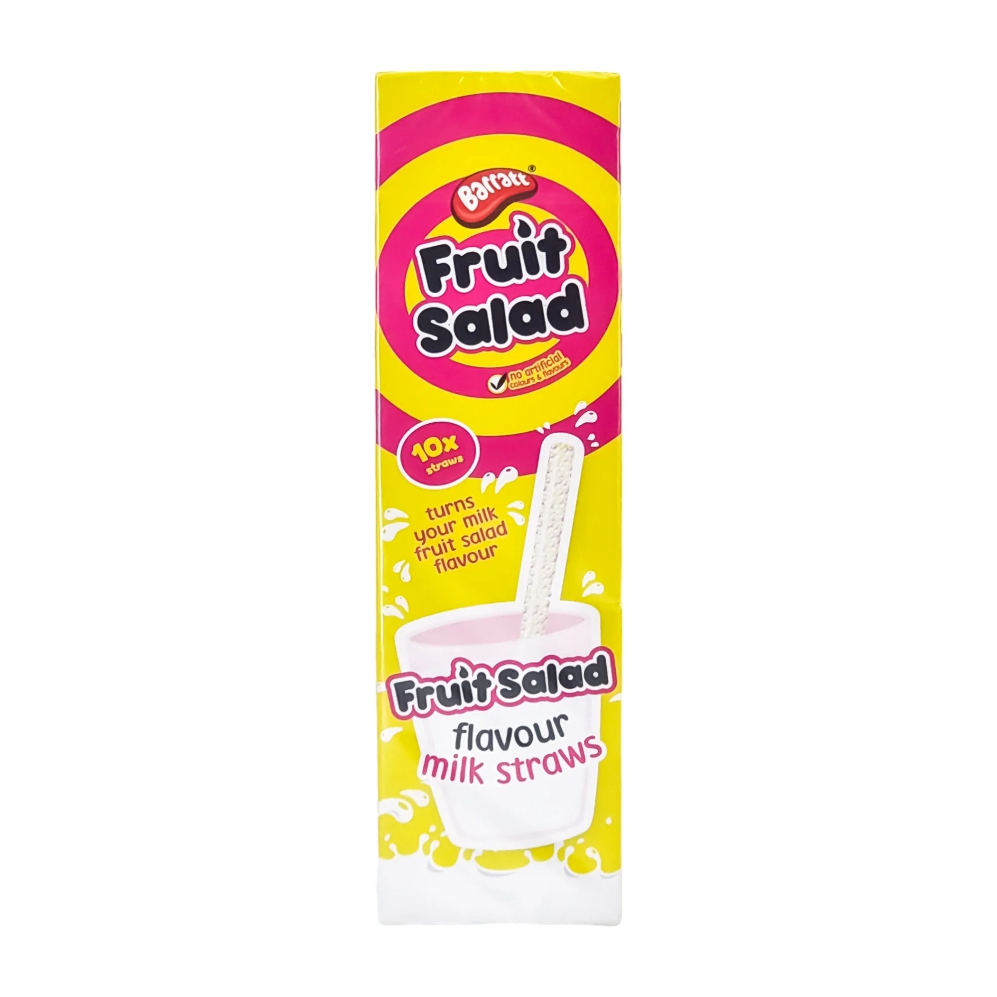Barratt Fruit Salad Flavour Milk Straws - Image 3