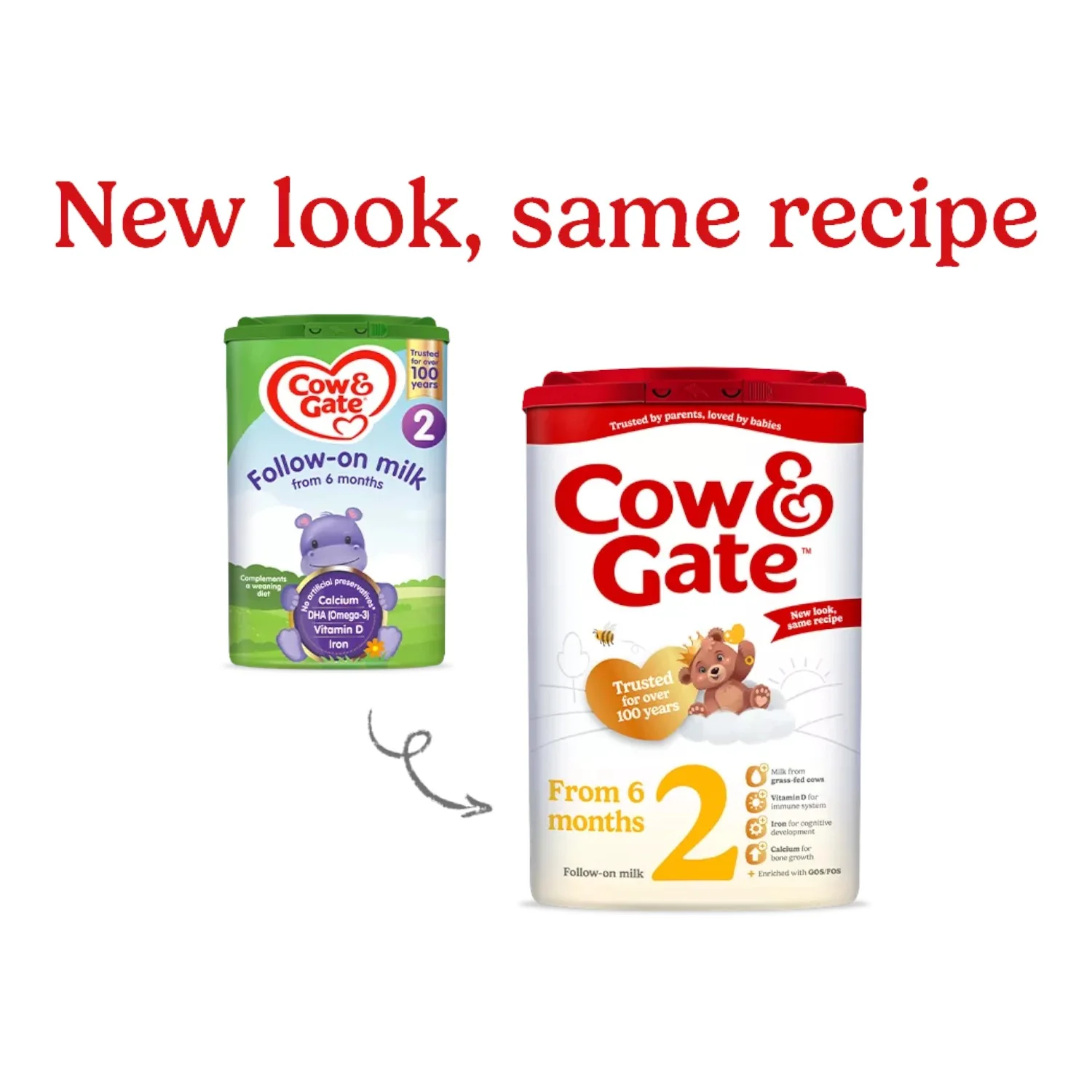 Cow & Gate Stage 2, Follow-on Milk (6m+) 800g (Pack of 1) - Image 6