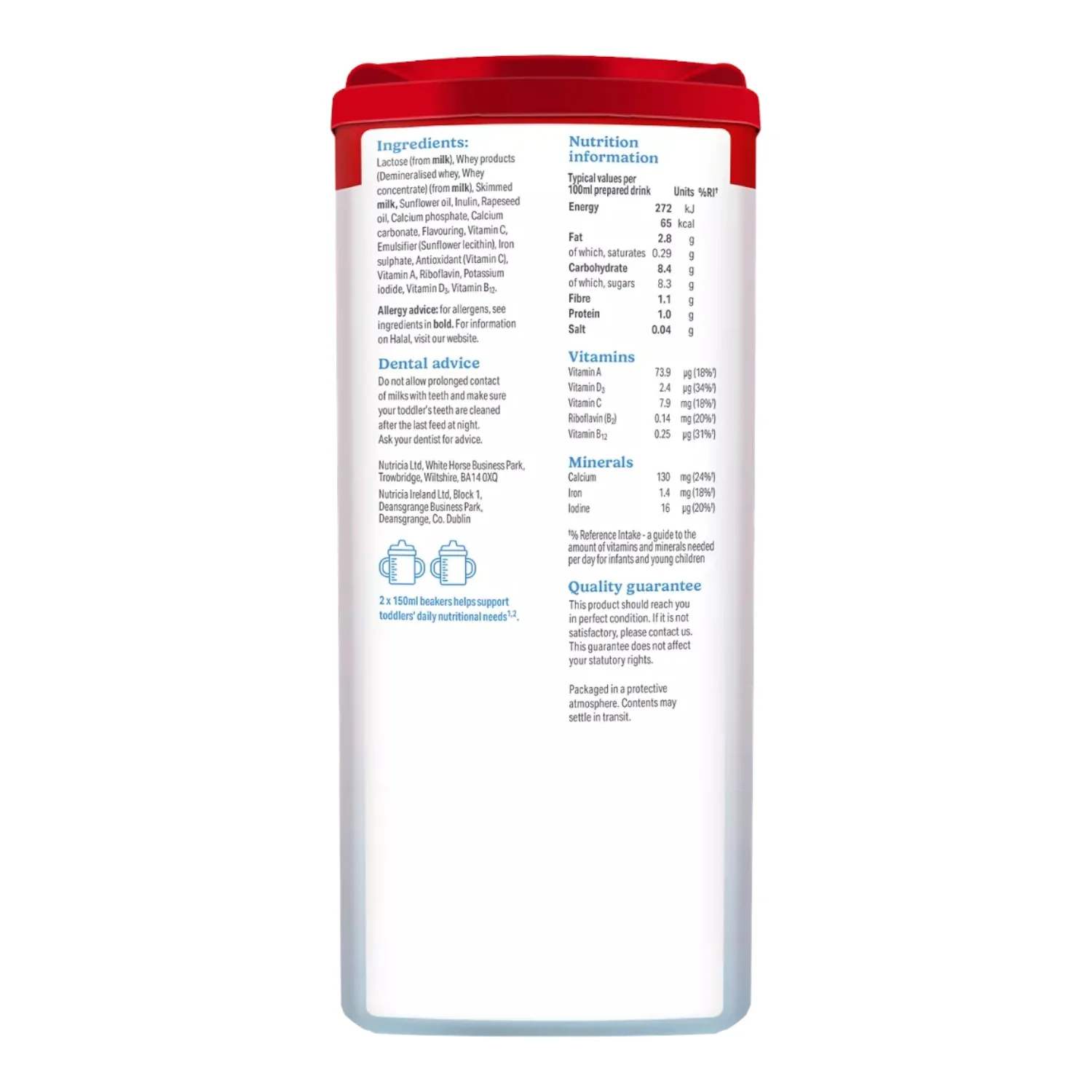 Cow & Gate Stage 3, Toddler Milk (1y+) 800g (Pack of 1) - Image 5