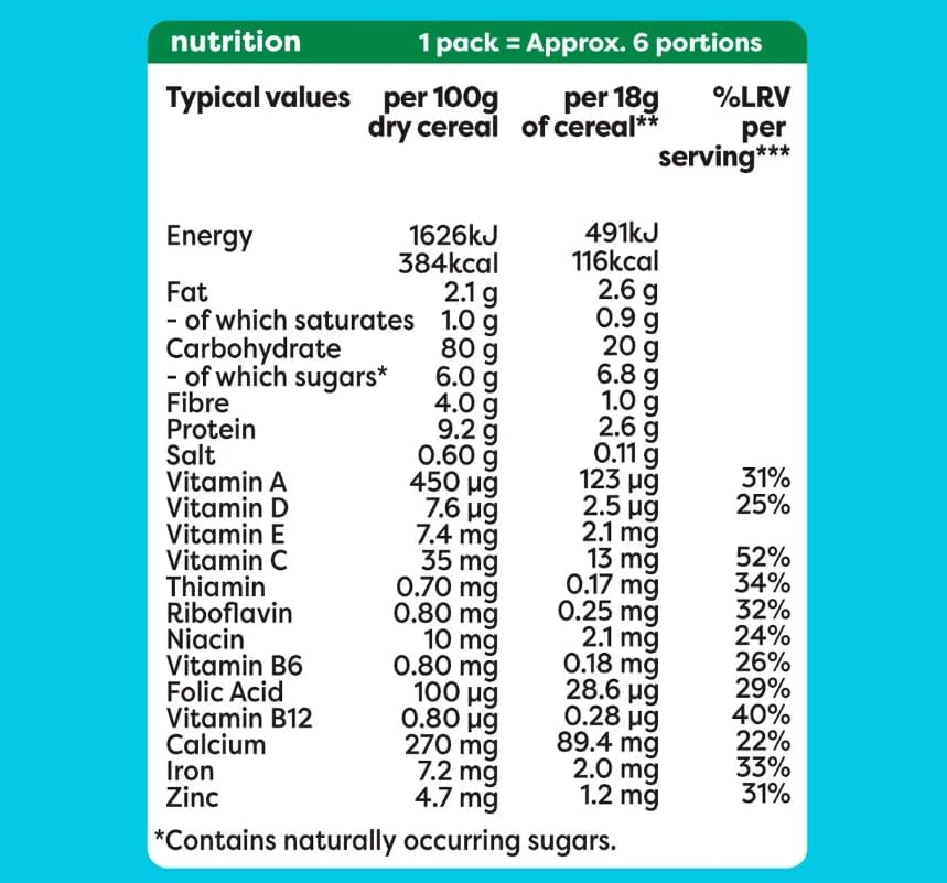 Heinz Baby Cereal, Cauliflower, Broccoli & Cheese Porridge (6m+) - 125g (Pack of 1) - Image 4