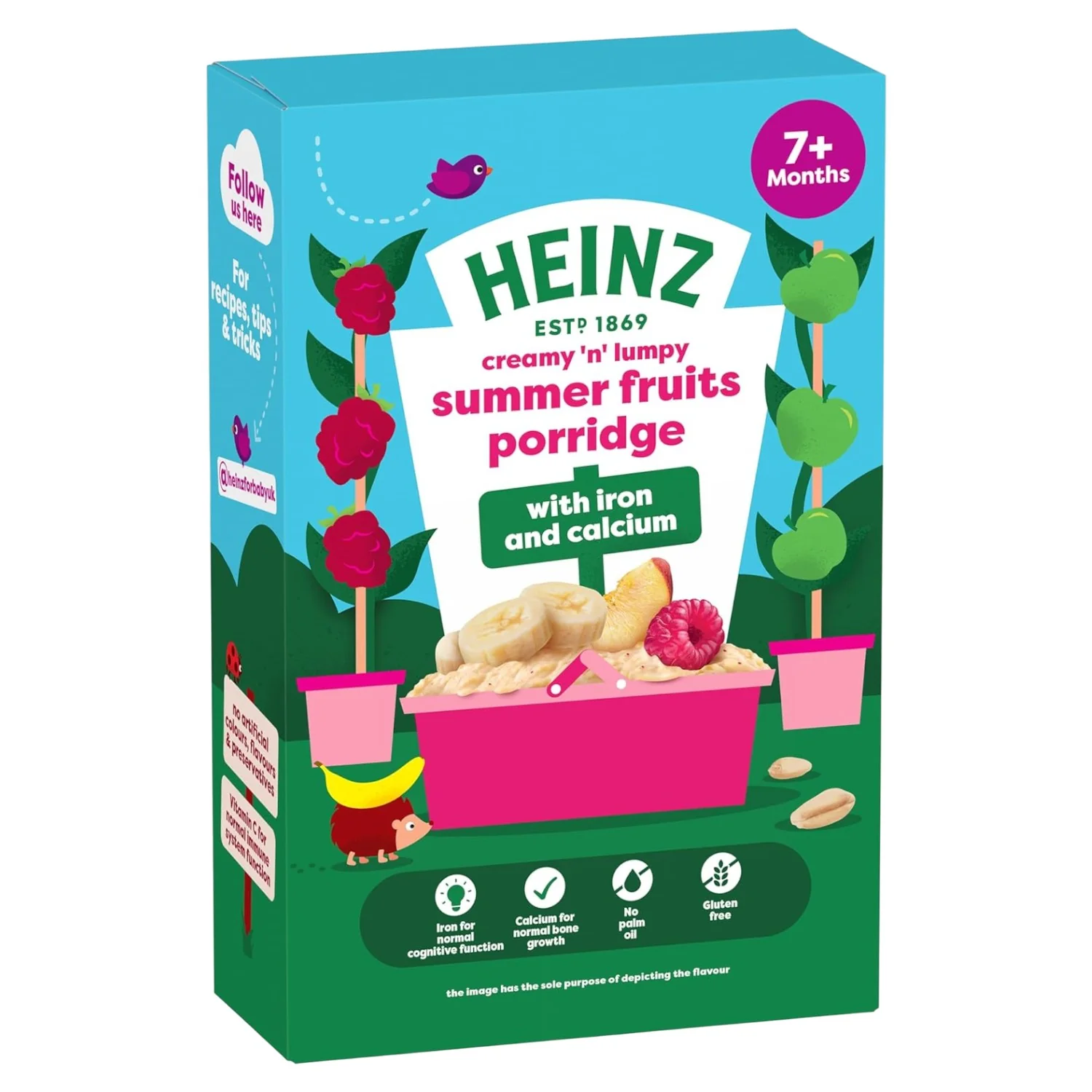 Heinz Baby Cereal, Summer Fruits Porridge (7m+) - 200g (Pack of 1) - Image 3