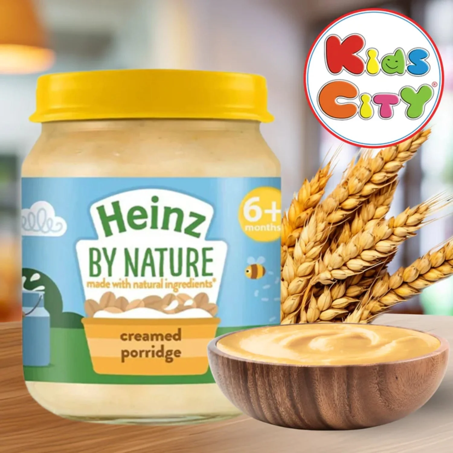 Heinz By Nature Baby Food Pouch Bottle, Creamed Porridge - 120g