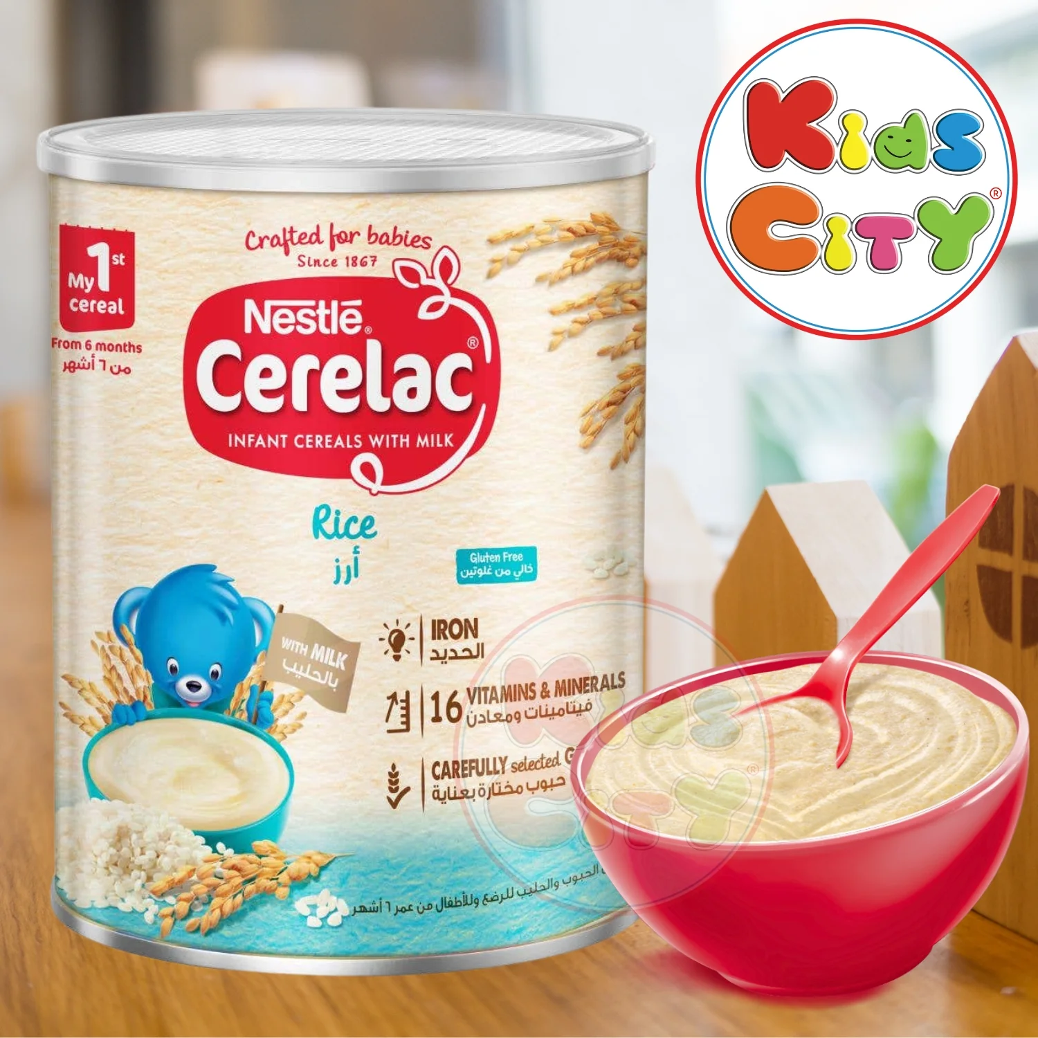 Nestle Cerelac Rice (6m+) 400g (Pack of 1)