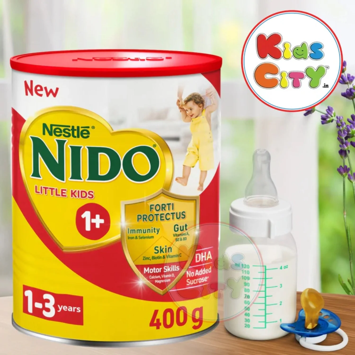 Nestle Nido Little Kids, 1+ (1-3 yrs) 400g (Pack of 1)
